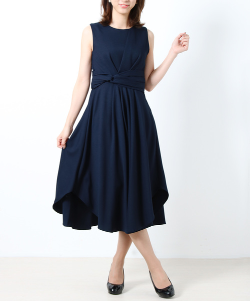 sankyo shokai(サンキョウショウカイ)の「オケージョンドレスワンピース(ワンピース・レディース・ネイビー/グレー/ミント・フリー)」の9枚目の写真