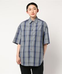 Scye�i�T�C�j�́uscye CHK BIG SHT�i�V���c/�u���E�X�j�v