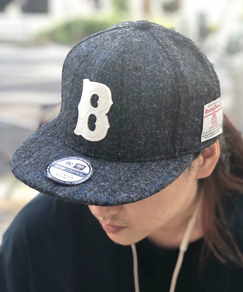 HARRIS TWEED�i�n���X�c�C�[�h�j�́uHarris Tweed �n���X �c�B�[�h���n�g�p �x�[�X�{�[���L���b�v�i�L���b�v�j�v�b�`���R�[���O���[