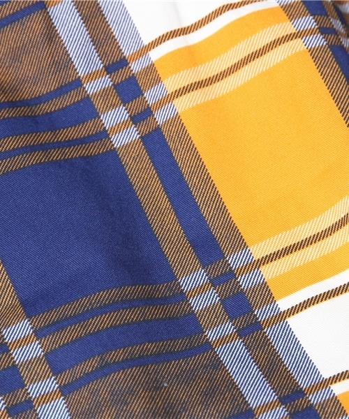 FREE'S SHOP（フリーズショップ）の「チェックスカート（スカート・レディース・ブルー/オレンジ・SMALL/MEDIUM）」の5枚目の写真