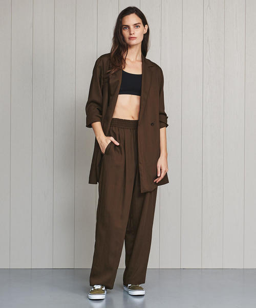 WEB限定 WARDROBE SMART】ライト オックスフォード セットアップ