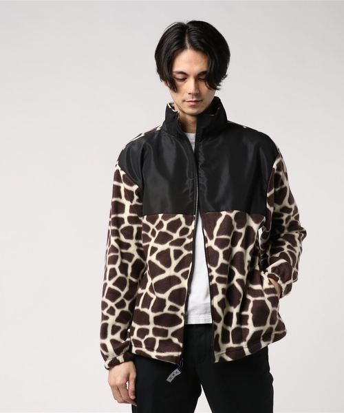 fridge（フリッジ）の「【SPRING MOUNTAIN APPAREL】FLEECE PATCH JKT（ブルゾン・メンズ・その他/レオパード/ゼブラ・MEDIUM/LARGE/X-LARGE）」の2枚目の写真