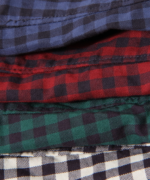 BEAMS PLUS（ビームスプラス）の「◎BEAMS PLUS  / オックス ギンガムチェックシャツ（シャツ/ブラウス・メンズ・ホワイト系その他/グリーン系その他/レッド系その他・MEDIUM/SMALL/X-LARGE/LARGE/XX-LARGE）」の5枚目の写真