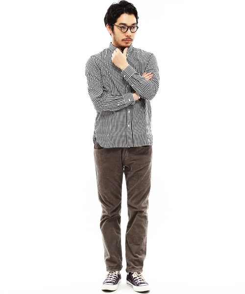 BEAMS PLUS（ビームスプラス）の「◎BEAMS PLUS  / オックス ギンガムチェックシャツ（シャツ/ブラウス・メンズ・ホワイト系その他/グリーン系その他/レッド系その他・MEDIUM/SMALL/X-LARGE/LARGE/XX-LARGE）」の6枚目の写真