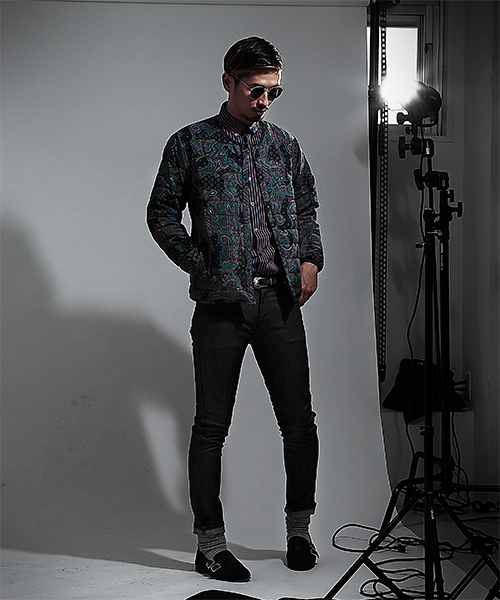 BEAMS（ビームス）の「VAPORIZE /  スキニージーンズ（USED） （デニムパンツ・メンズ・ブラック/インディゴブルー・X-SMALL/X-LARGE/SMALL/MEDIUM/LARGE）」の9枚目の写真