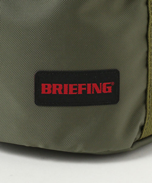 BRIEFING ショルダーバッグ オリーブ 別注】BRIEFING / ミリタリー キット バッグ（ショルダーバッグ