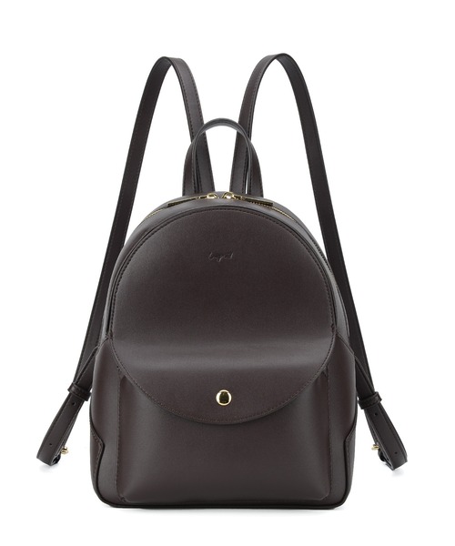 Ungrid（アングリッド）の「【Ungrid/アングリッド】　スムースシンプルリュック（バックパック/リュック・レディース・ブラック/アイボリー/キャメル/ダークブラウン/ワイン/カーキ/ベージュ系その他/ベージュ/オリーブ/レッド/スモークピンク/ダークベージュ/ブルー系その他・FREE）」の21枚目の写真