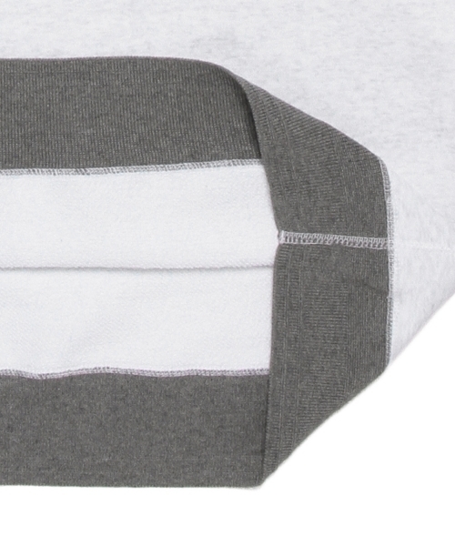 ID DAILYWEAR（アイディーデイリーウェア）の「◎ID DAILYWEAR / 別注 クルーネック スウェット（スウェット・メンズ・ホワイト/チャコールグレー・SMALL/LARGE/MEDIUM/X-LARGE）」の17枚目の写真