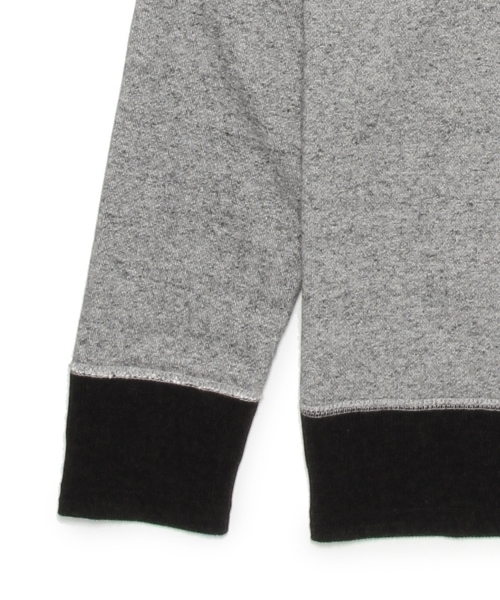 ID DAILYWEAR（アイディーデイリーウェア）の「◎ID DAILYWEAR / 別注 クルーネック スウェット（スウェット・メンズ・ホワイト/チャコールグレー・SMALL/LARGE/MEDIUM/X-LARGE）」の11枚目の写真