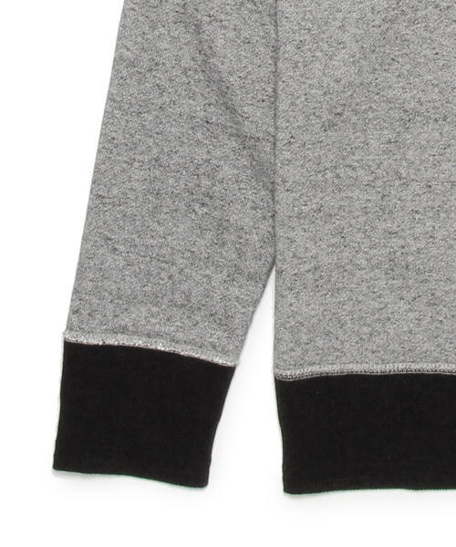 ID DAILYWEAR（アイディーデイリーウェア）の「◎ID DAILYWEAR / 別注 クルーネック スウェット（スウェット・メンズ・ホワイト/チャコールグレー・SMALL/LARGE/MEDIUM/X-LARGE）」の8枚目の写真