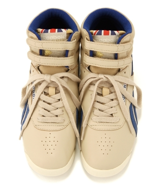 Reebok（リーボック）の「BYBC REEBOK FREE STYLE HI ヴィンテージ ◆（スニーカー・レディース・ネイビー/オフホワイト・24cm/23cm/23.5cm/24.5cm/25cm）」の3枚目の写真