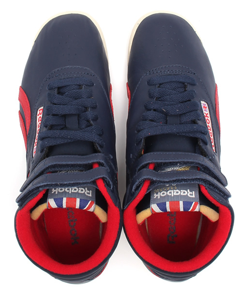 Reebok（リーボック）の「BYBC REEBOK FREE STYLE HI ヴィンテージ ◆（スニーカー・レディース・ネイビー/オフホワイト・24cm/23cm/23.5cm/24.5cm/25cm）」の10枚目の写真