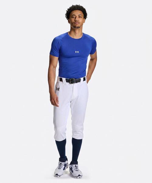 UNDER ARMOUR(アンダーアーマー)の「UAヒートギアアーマー コンプレッション ショートスリーブ クルーネック シャツ(ベースボール/メンズ)(Tシャツ/カットソー・メンズ・ホワイト/ブラック/ブルー/ネイビー/レッド・SM/LG/3XL/MD/XXL/XL)」の17枚目の写真
