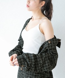 Heather | クロスストラップキャミ　883712(キャミソール)