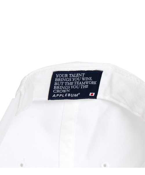 APPLEBUM（アップルバム）の「Wappen Logo Cap（キャップ・メンズ・ホワイト/ブラック・FREE）」の14枚目の写真