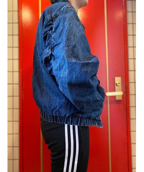 one way（ワンウェイ）の「ボリューム袖デニムJK（デニムジャケット・レディース・ライトブルー/ダークブルー・FREE）」の7枚目の写真