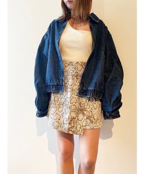 one way（ワンウェイ）の「ボリューム袖デニムJK（デニムジャケット・レディース・ライトブルー/ダークブルー・FREE）」の19枚目の写真