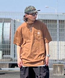 Carhartt | Carhartt/カーハート ポケット付きロゴ半袖Tシャツ(Tシャツ/カットソー)