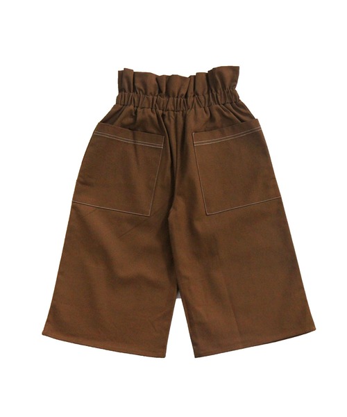 Bee des Bee（ビーデスビー）の「ワイドパンツ（その他パンツ・キッズ・グリーン/ブラック/ピンクベージュ/チャコール/キャメル/ベージュ・100cm/120cm/150cm/110cm/130cm/140cm）」の12枚目の写真