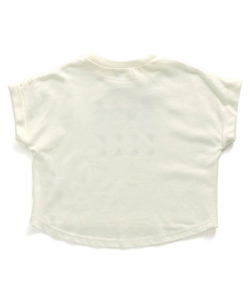 BREEZE（ブリーズ）の「ビッグシルエットプリントTシャツ（Tシャツ/カットソー・キッズ・イエロー/オフホワイト・100/140/130/80/110/90/120）」の3枚目の写真
