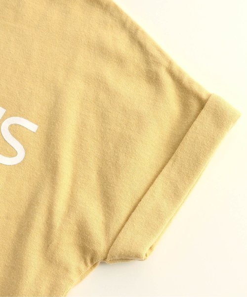 BREEZE（ブリーズ）の「ビッグシルエットプリントTシャツ（Tシャツ/カットソー・キッズ・イエロー/オフホワイト・100/140/130/80/110/90/120）」の7枚目の写真