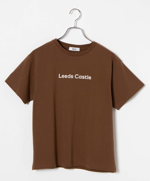 WEGO(ウィゴー)の「WEGO/フロッキーロゴTシャツ(Tシャツ/カットソー・レディース・ホワイト/ブラウン・FREE)」の11枚目の写真