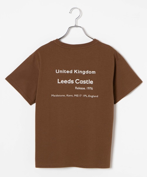 WEGO(ウィゴー)の「WEGO/フロッキーロゴTシャツ(Tシャツ/カットソー・レディース・ホワイト/ブラウン・FREE)」の20枚目の写真