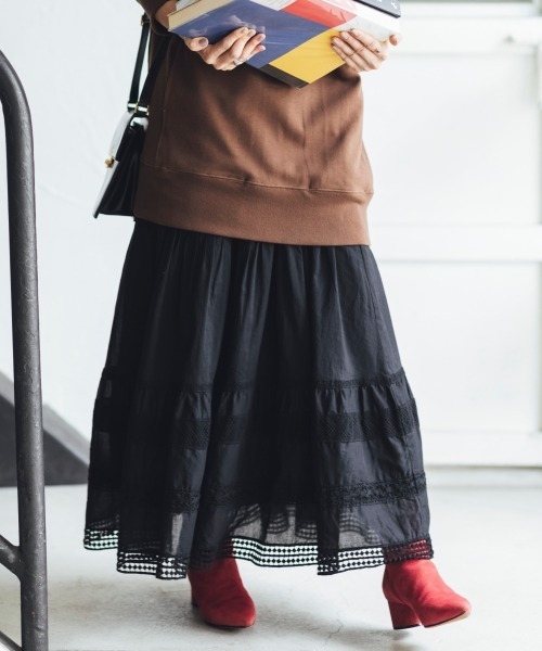 oblekt 高山都 コラボ プリントロングスカート オブレクト 白黒モノトーン 75722579b_b_19_215.jpg