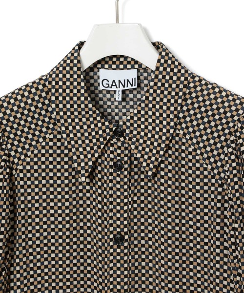 ADAM ET ROPE'（アダムエロペ）の「【GANNI】Printed Crepe Onepiece