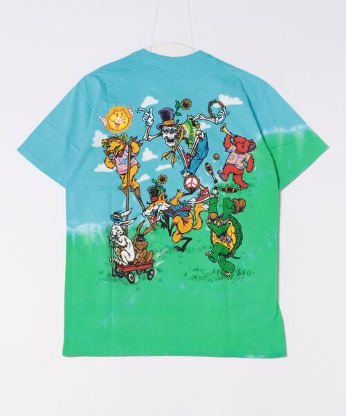 PARKS TOKYO SELECT(パークストウキョウセレクト)の「【LIQUID BLUE/リキッドブルー】(UN)GREATFUL DEAD PT TEE(Tシャツ/カットソー・メンズ・A・MEDIUM/LARGE)」の2枚目の写真