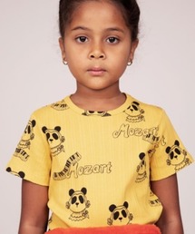 Mini Rodini | mini rodini / モーツアルト パンダ リブ Tシャツ(Tシャツ/カットソー)