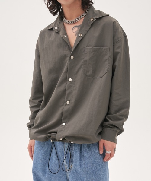 FEKETE（フェケテ）の「FEKETE STRING 2WAY SHIRT JACKET（シャツ/ブラウス）」 WEAR