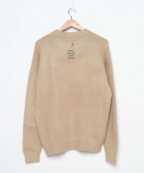 rehacer（レアセル）の「rehacer : Drop Shoulder Loose Knit / ドロップショルダー  ルーズニット（ニット/セーター・メンズ・ブラック/パープル/ベージュ/ブラウン・MEDIUM/LARGE/X-LARGE）」の21枚目の写真