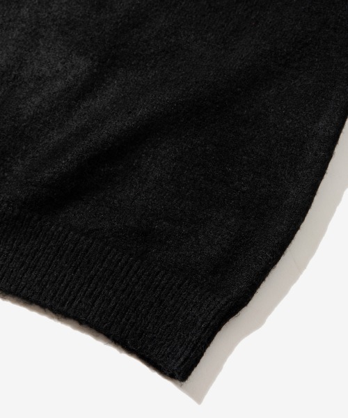 rehacer（レアセル）の「rehacer : Drop Shoulder Loose Knit / ドロップショルダー  ルーズニット（ニット/セーター・メンズ・ブラック/パープル/ベージュ/ブラウン・MEDIUM/LARGE/X-LARGE）」の12枚目の写真