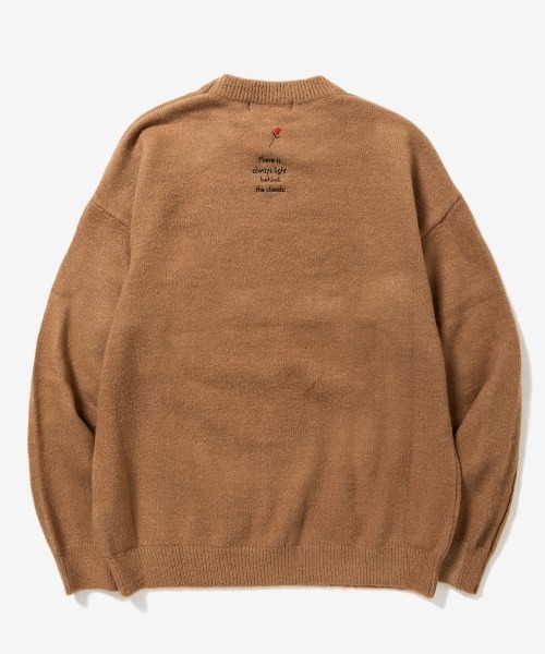 rehacer（レアセル）の「rehacer : Drop Shoulder Loose Knit / ドロップショルダー  ルーズニット（ニット/セーター・メンズ・ブラック/パープル/ベージュ/ブラウン・MEDIUM/LARGE/X-LARGE）」の19枚目の写真