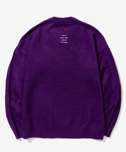 rehacer（レアセル）の「rehacer : Drop Shoulder Loose Knit / ドロップショルダー  ルーズニット（ニット/セーター・メンズ・ブラック/パープル/ベージュ/ブラウン・MEDIUM/LARGE/X-LARGE）」の20枚目の写真