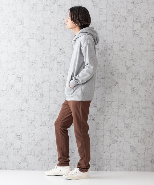 UNIIT(ユニット)の「【UNIIT/ユニット】ヘビーウェイトビッグパーカー オーバーサイズ/ビッグシルエット ヘビーオンス(パーカー・メンズ・ブラック/ブラウン/ホワイト/ピンク/アイボリー・LARGE/X-LARGE/MEDIUM)」の18枚目の写真