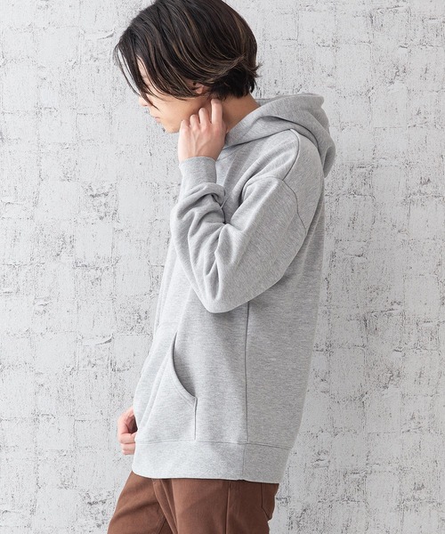 UNIIT(ユニット)の「【UNIIT/ユニット】ヘビーウェイトビッグパーカー オーバーサイズ/ビッグシルエット ヘビーオンス(パーカー・メンズ・ブラック/ブラウン/ホワイト/ピンク/アイボリー・LARGE/X-LARGE/MEDIUM)」の20枚目の写真