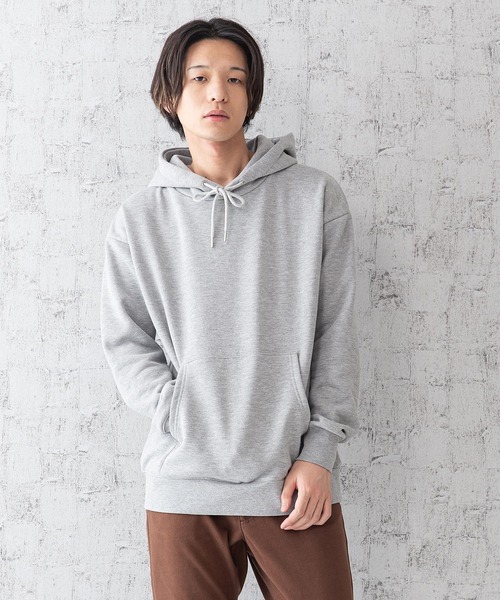 UNIIT(ユニット)の「【UNIIT/ユニット】ヘビーウェイトビッグパーカー オーバーサイズ/ビッグシルエット ヘビーオンス(パーカー・メンズ・ブラック/ブラウン/ホワイト/ピンク/アイボリー・LARGE/X-LARGE/MEDIUM)」の19枚目の写真