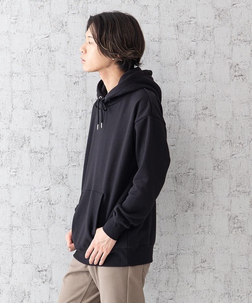 UNIIT(ユニット)の「【UNIIT/ユニット】ヘビーウェイトビッグパーカー オーバーサイズ/ビッグシルエット ヘビーオンス(パーカー・メンズ・ブラック/ブラウン/ホワイト/ピンク/アイボリー・LARGE/X-LARGE/MEDIUM)」の15枚目の写真