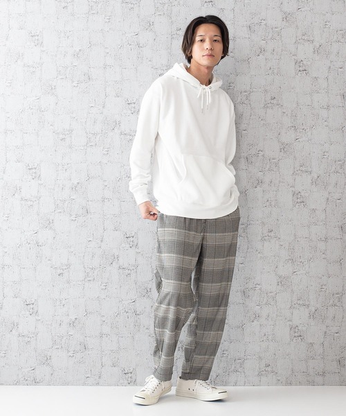 UNIIT(ユニット)の「【UNIIT/ユニット】ヘビーウェイトビッグパーカー オーバーサイズ/ビッグシルエット ヘビーオンス(パーカー・メンズ・ブラック/ブラウン/ホワイト/ピンク/アイボリー・LARGE/X-LARGE/MEDIUM)」の6枚目の写真
