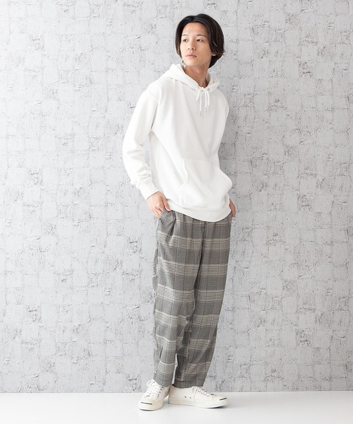 UNIIT(ユニット)の「【UNIIT/ユニット】ヘビーウェイトビッグパーカー オーバーサイズ/ビッグシルエット ヘビーオンス(パーカー・メンズ・ブラック/ブラウン/ホワイト/ピンク/アイボリー・LARGE/X-LARGE/MEDIUM)」の7枚目の写真
