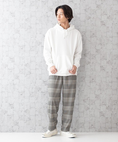 UNIIT(ユニット)の「【UNIIT/ユニット】ヘビーウェイトビッグパーカー オーバーサイズ/ビッグシルエット ヘビーオンス(パーカー・メンズ・ブラック/ブラウン/ホワイト/ピンク/アイボリー・LARGE/X-LARGE/MEDIUM)」の8枚目の写真