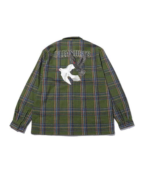 PLEASURES（プレジャー）の「＜PLEASURES＞ FLANNEL SHT/シャツ