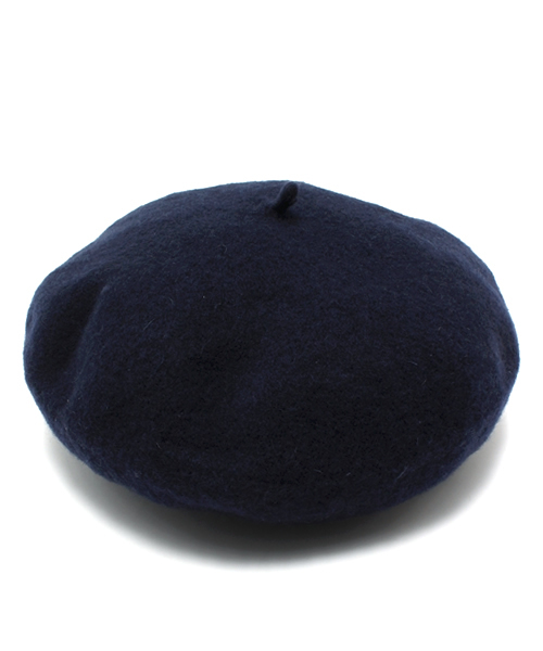 WEGO（ウィゴー）の「WEGO/ベーシックベレー帽（ハンチング/ベレー帽・レディース・ブラック/グレー/グリーン/ネイビー/ワイン・FREE）」の4枚目の写真