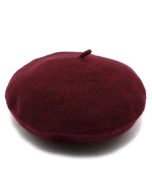 WEGO（ウィゴー）の「WEGO/ベーシックベレー帽（ハンチング/ベレー帽・レディース・ブラック/グレー/グリーン/ネイビー/ワイン・FREE）」の5枚目の写真