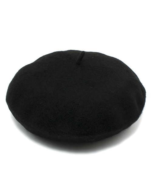 WEGO（ウィゴー）の「WEGO/ベーシックベレー帽（ハンチング/ベレー帽・レディース・ブラック/グレー/グリーン/ネイビー/ワイン・FREE）」の2枚目の写真