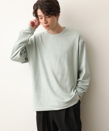 JUNRED | スエード裏シャギークルー(Tシャツ/カットソー)