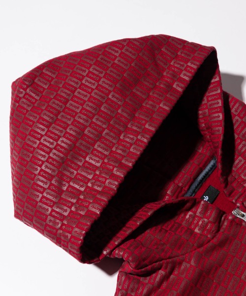 glamb（グラム）の「Box logo pattern hoodie / ボックスロゴ
