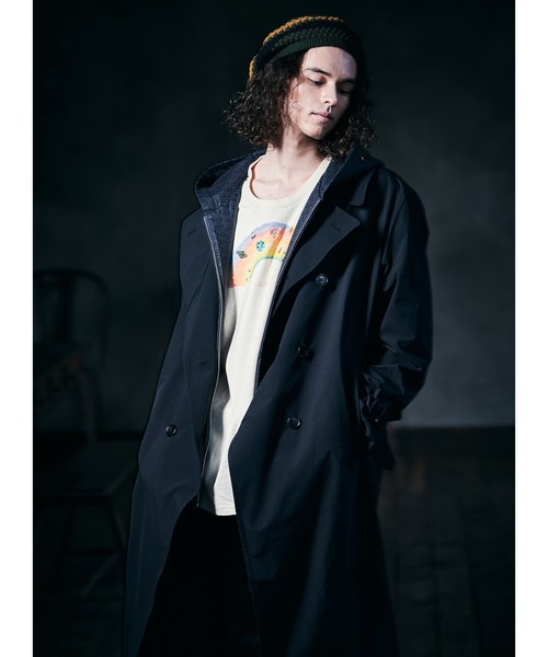 glamb（グラム）の「Box logo pattern hoodie / ボックスロゴ